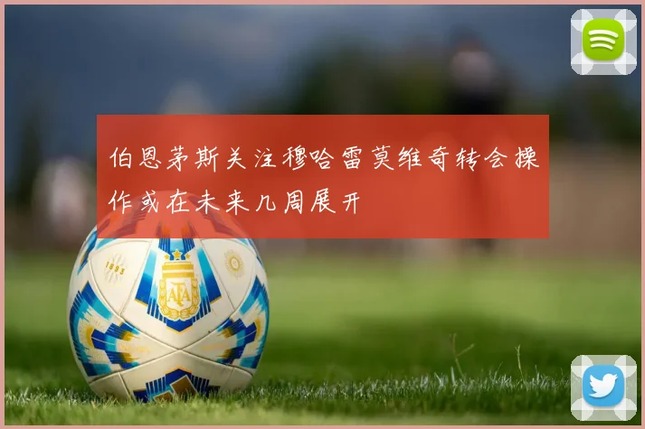 伯恩茅斯关注穆哈雷莫维奇转会操作或在未来几周展开